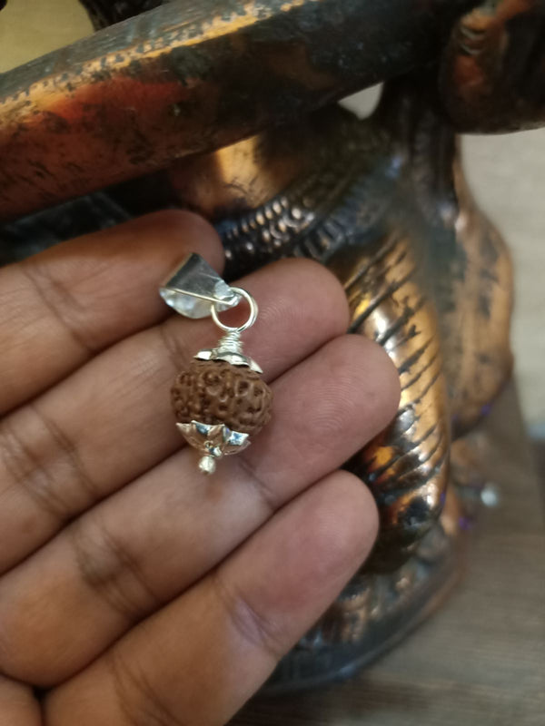 Mahadev Dus Mukhi Rudraksh Pendant