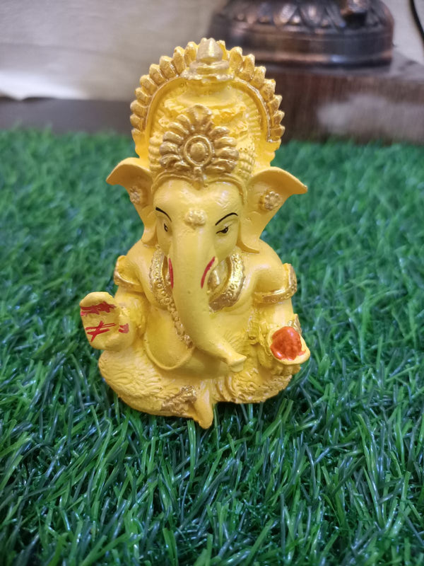 Lord Ganesha Golden Murti