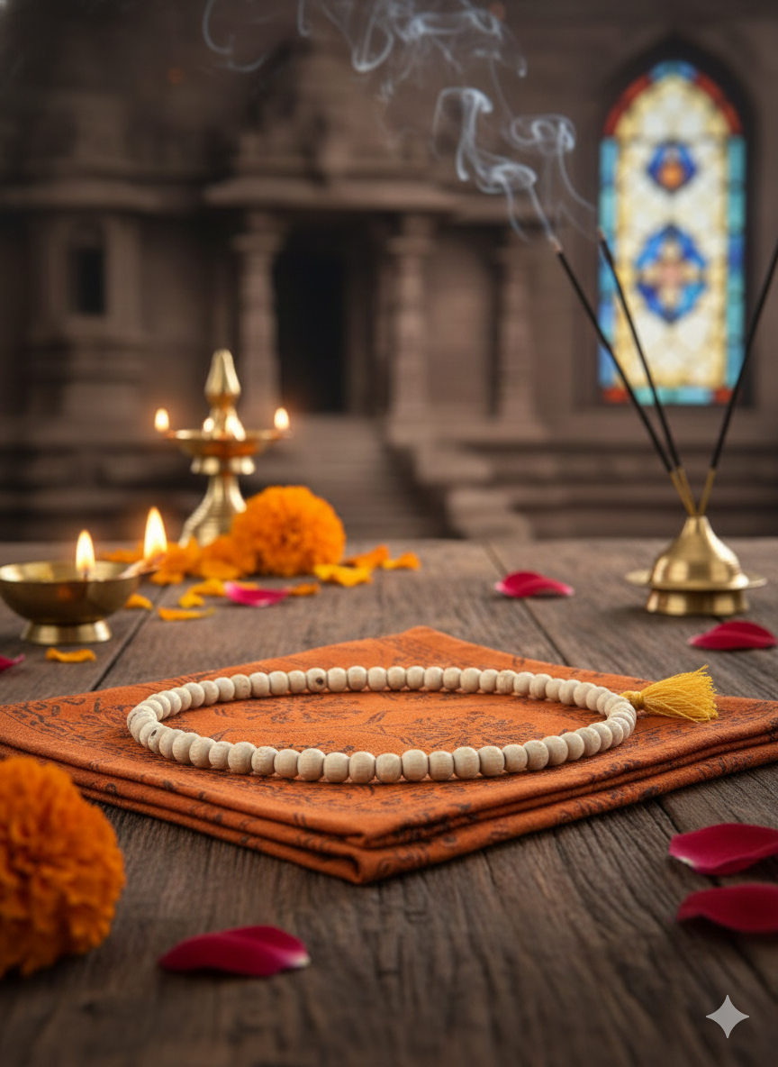 Pure Tulsi 108 Manka Jap Mala