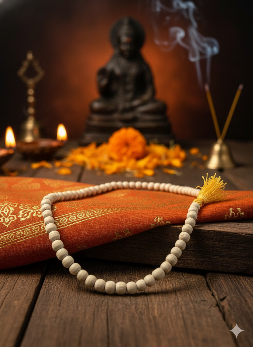 Pure Tulsi 108 Manka Jap Mala