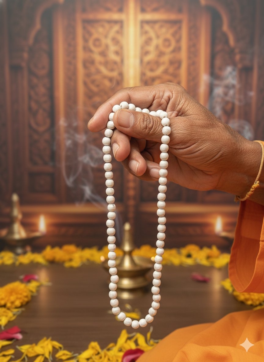 Pure Tulsi 108 Manka Jap Mala