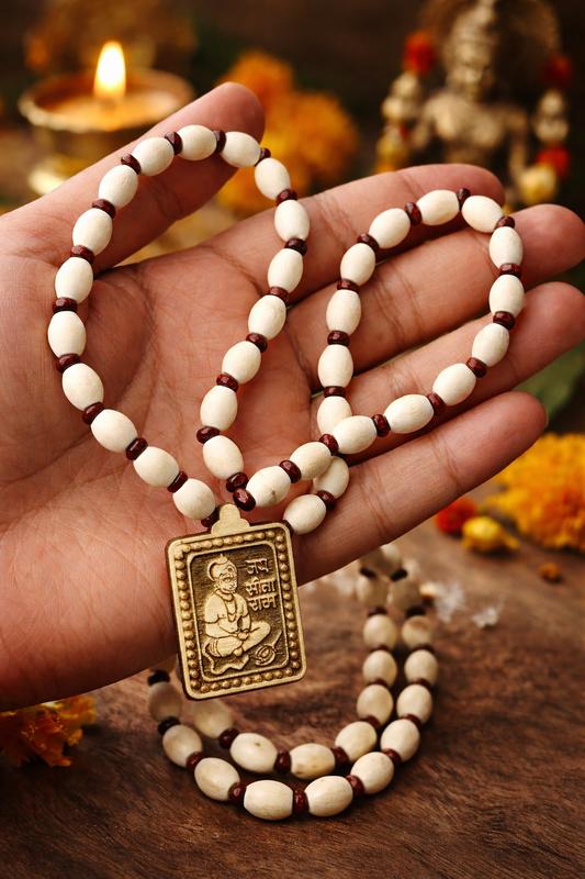 Pure Tulsi Bajrangbali Locket Kanthi Mala