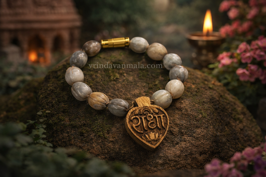 Laddu Gopal Vaijanti Mala Radha Naam Locket