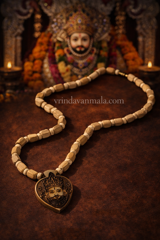 Khatu Shyam Paan Patta Kanthi Mala