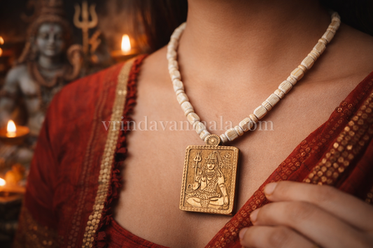 Pure Tulsi Bhole Baba Locket Mala