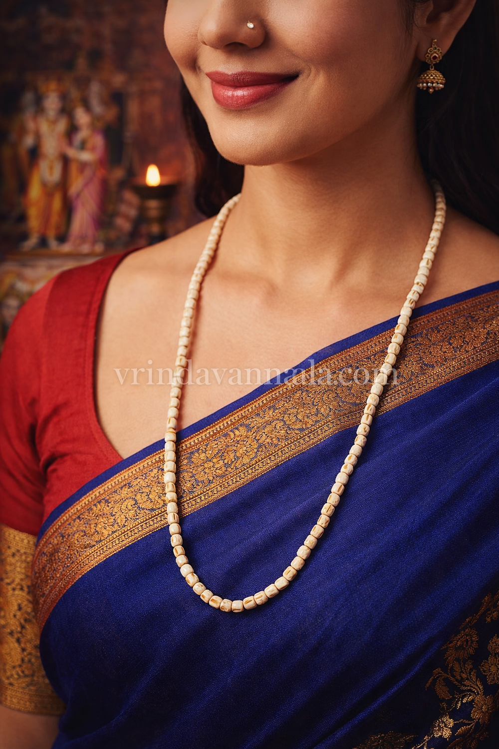 Super Premium Pure Tulsi Mala – Big Beads