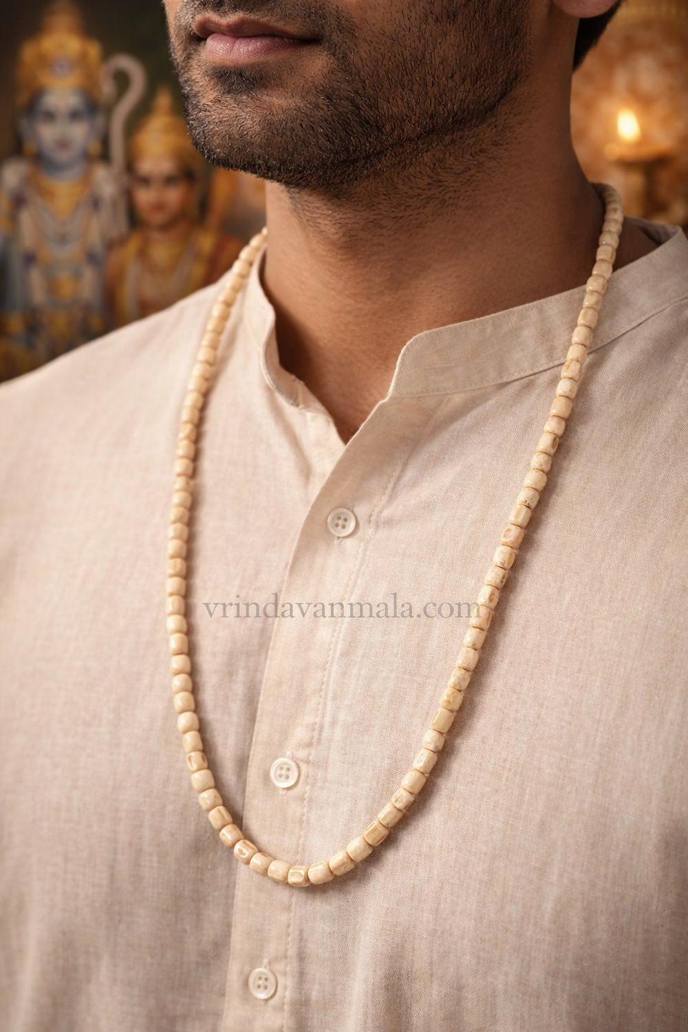 Super Premium Pure Tulsi Mala – Big Beads