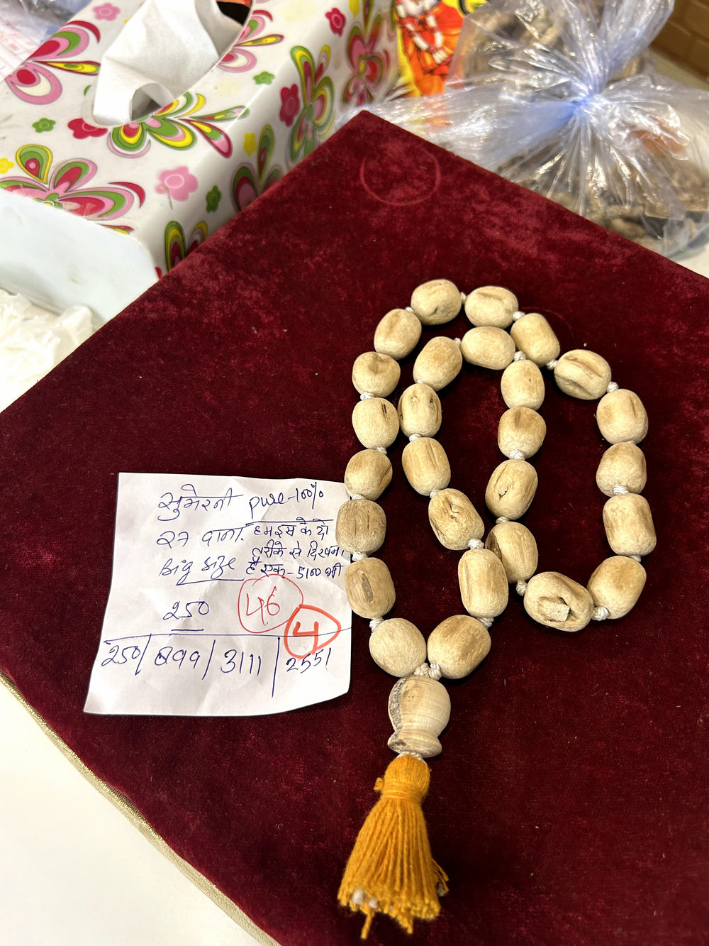 Pure Tulsi Sumerini Mala – 27 Manka