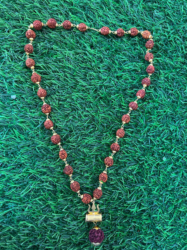 Mahadev Rudraksh Trishul Tabiz Mala