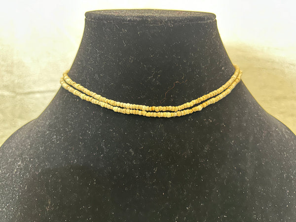 Pure Tulsi Double Round Small Bead Kanthi